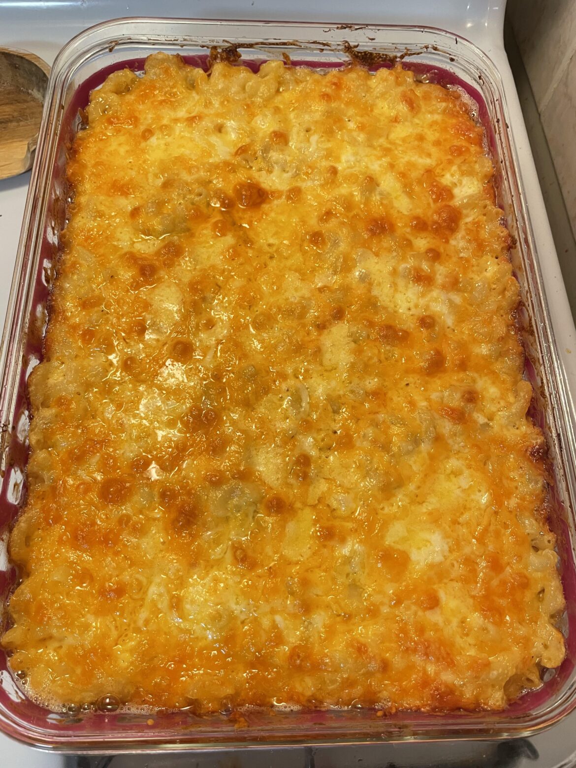 just wanted to show off my beautiful mac & cheese 🧀