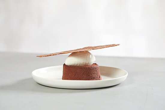 Chocolate mousse at Plates.