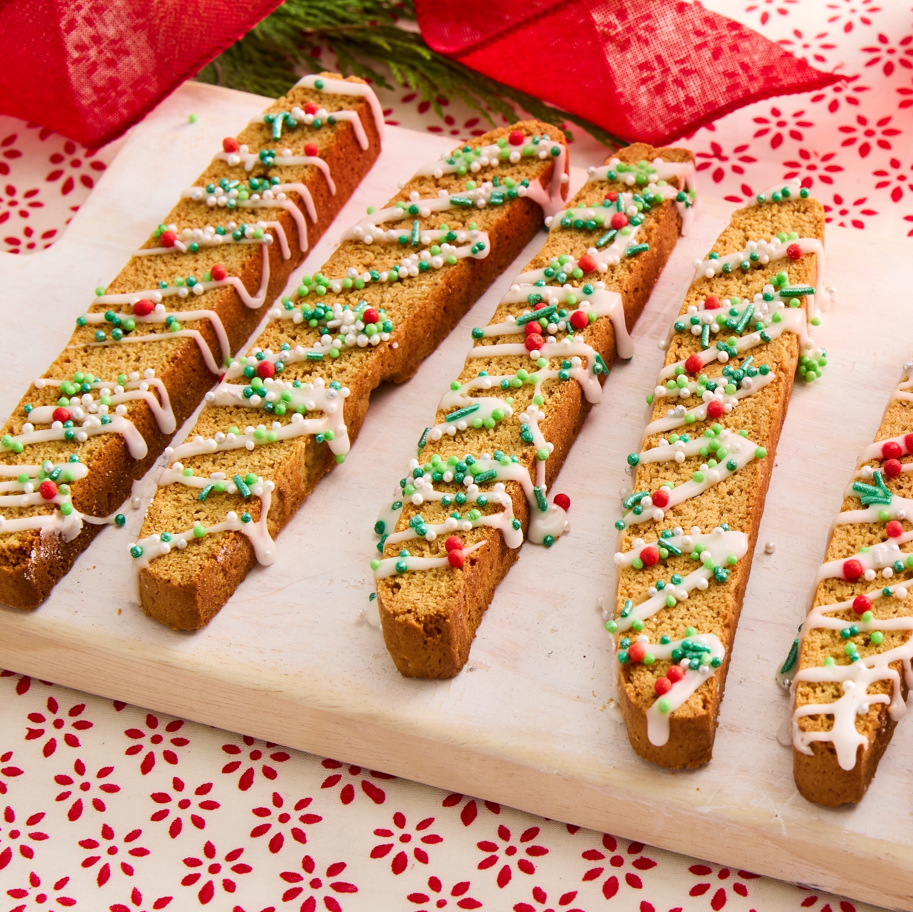 gingerbread biscotti
