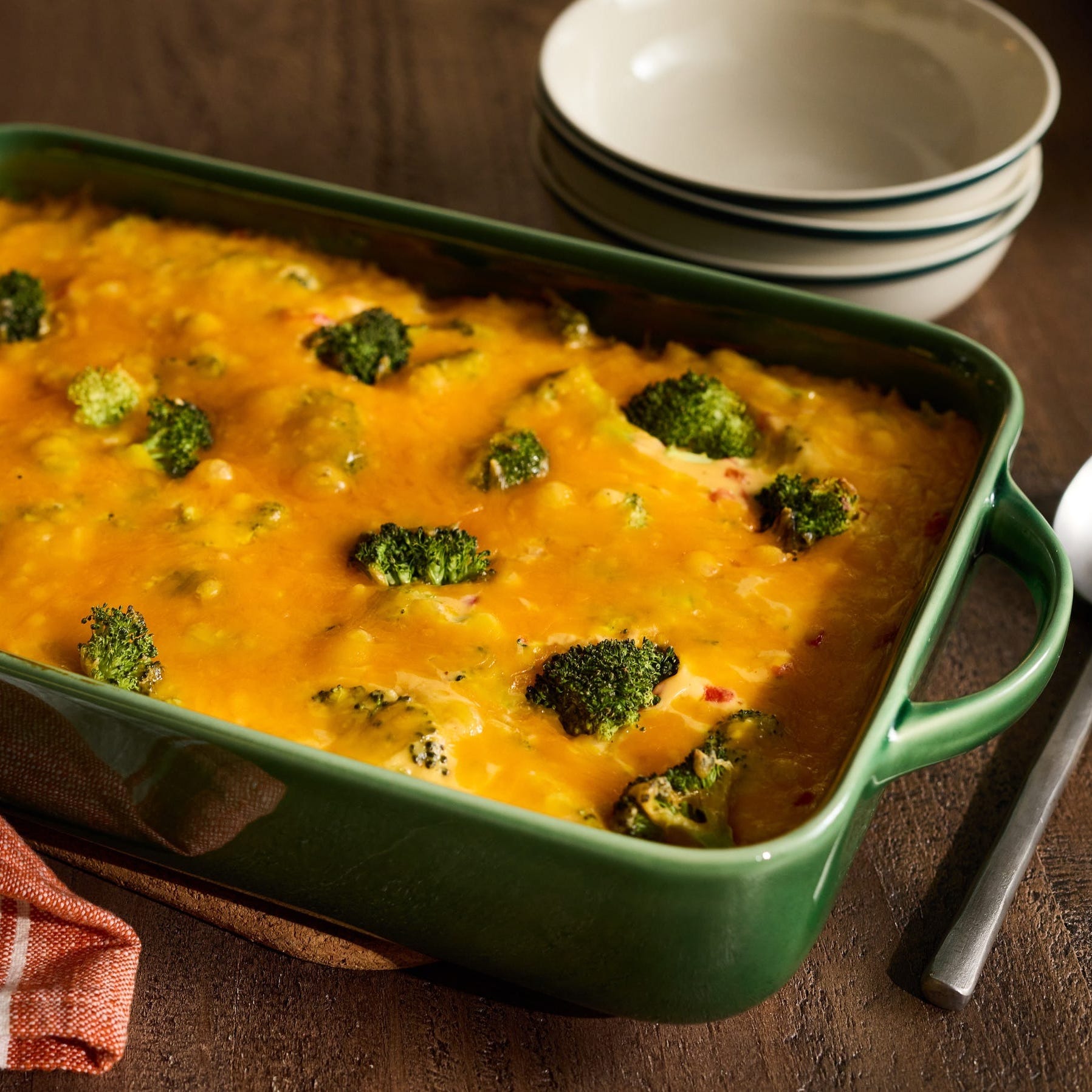 christmas dinners broccoli rice casserole