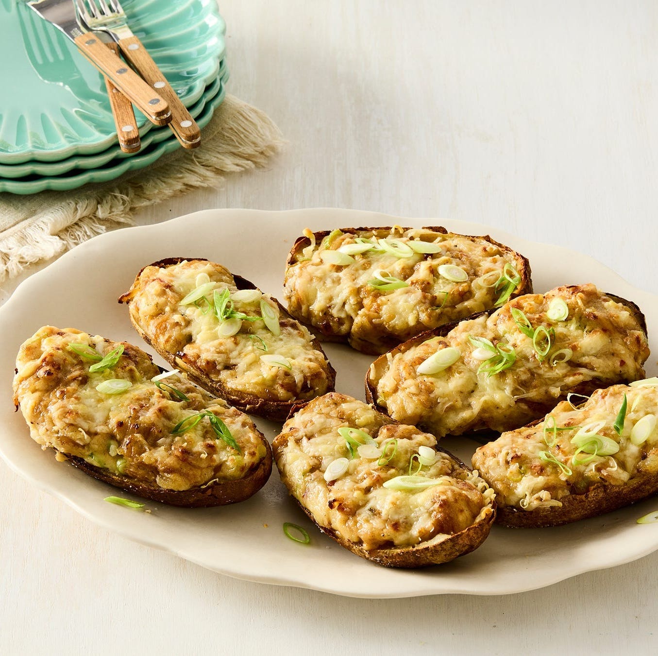 christmas dinners french onion potatoes