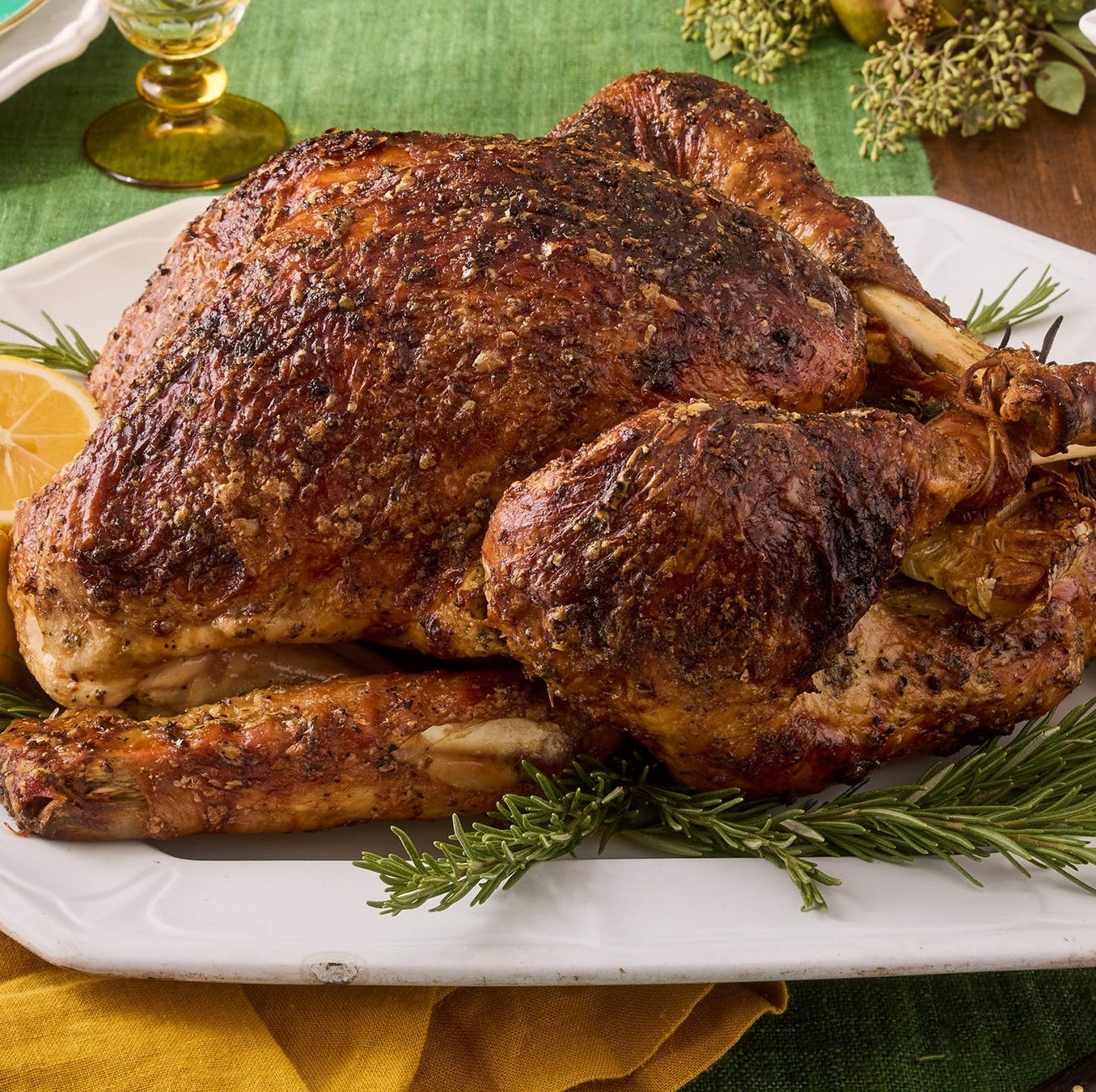 christmas dinners herb mayonnaise roasted turkey