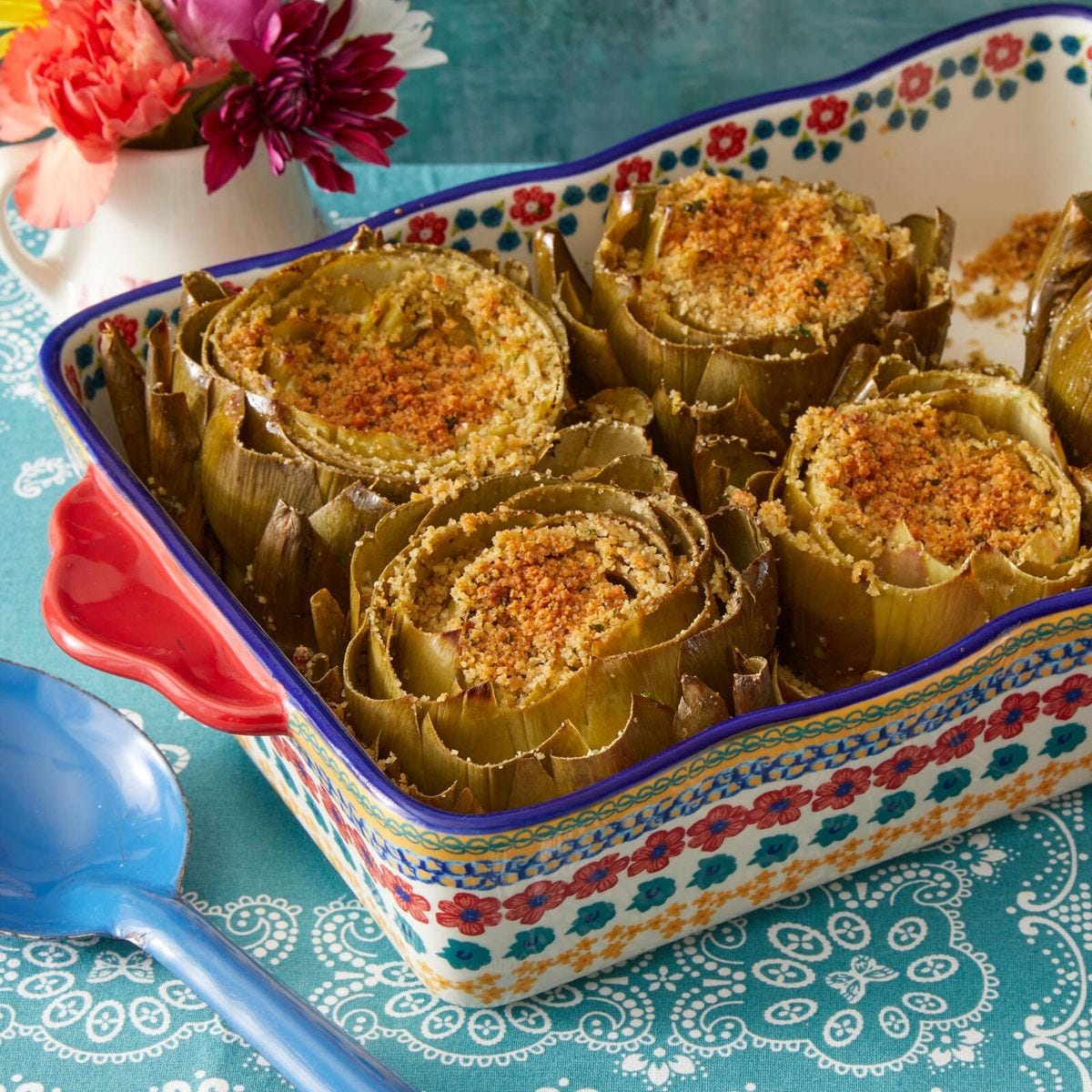 christmas eve dinner stuffed artichokes