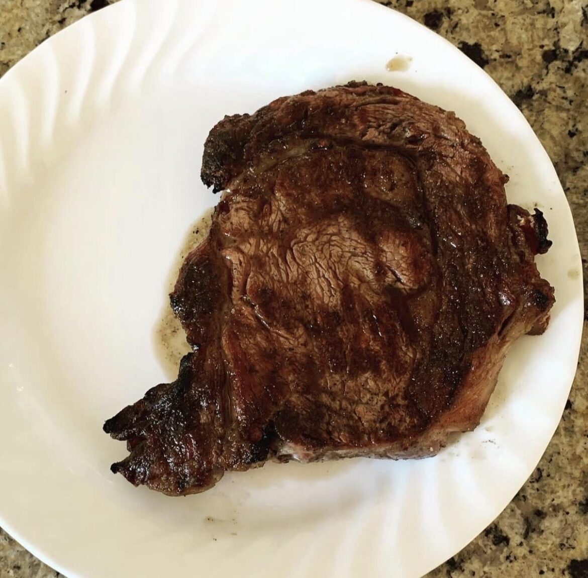 First time doing a steak, how do you rate it ?