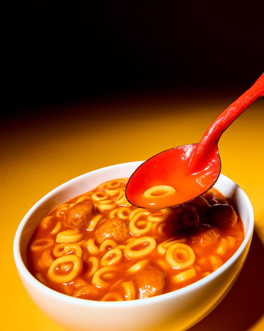 Some canned pastas, often marketed for children, may contain high fructose corn syrup or other added sugars, chemical additives and colorings.
