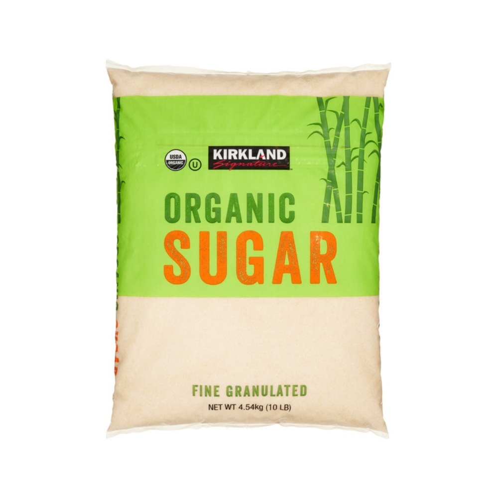 package of organic sugar
