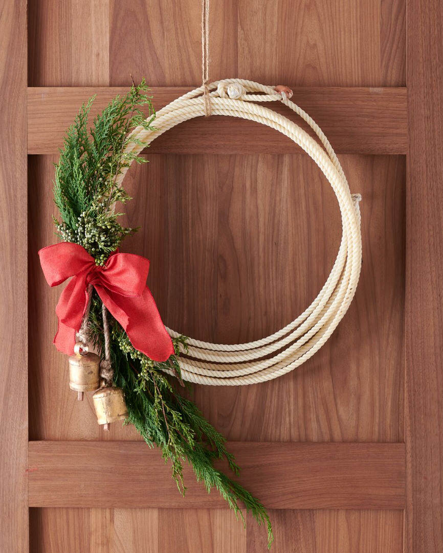 lasso wreath