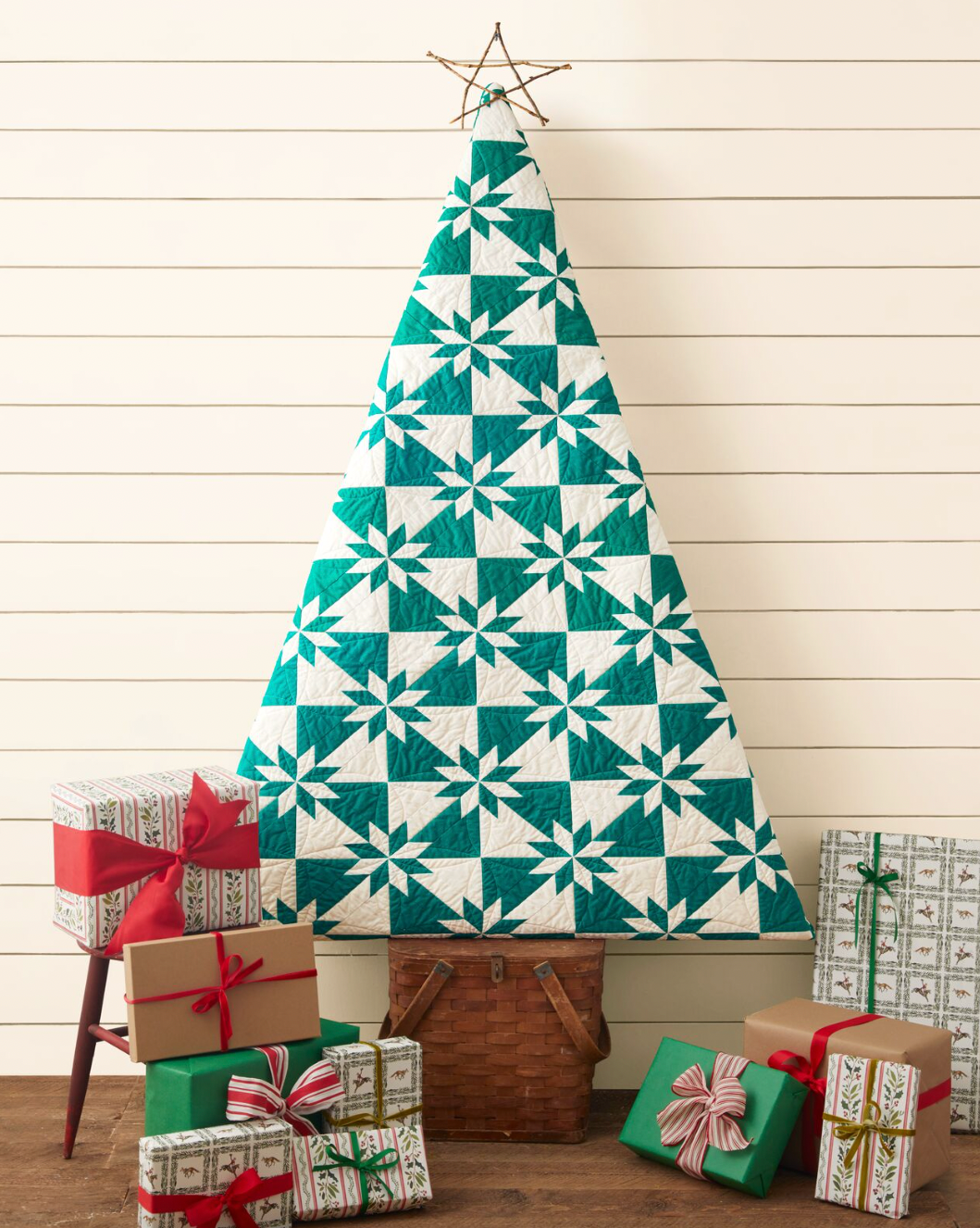 quilted christmas tree