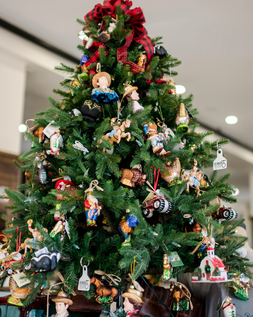 cowboy christmas decorations ornaments