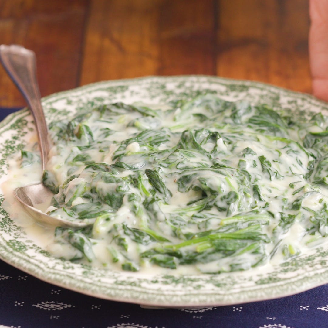 the pioneer woman's creamed spinach recipe