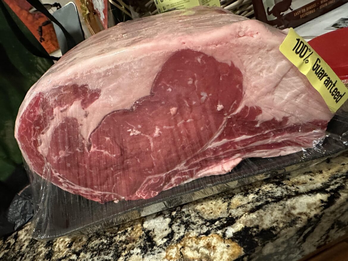 The fat cap is huge. It’s only choice. But I’m gonna make it work.