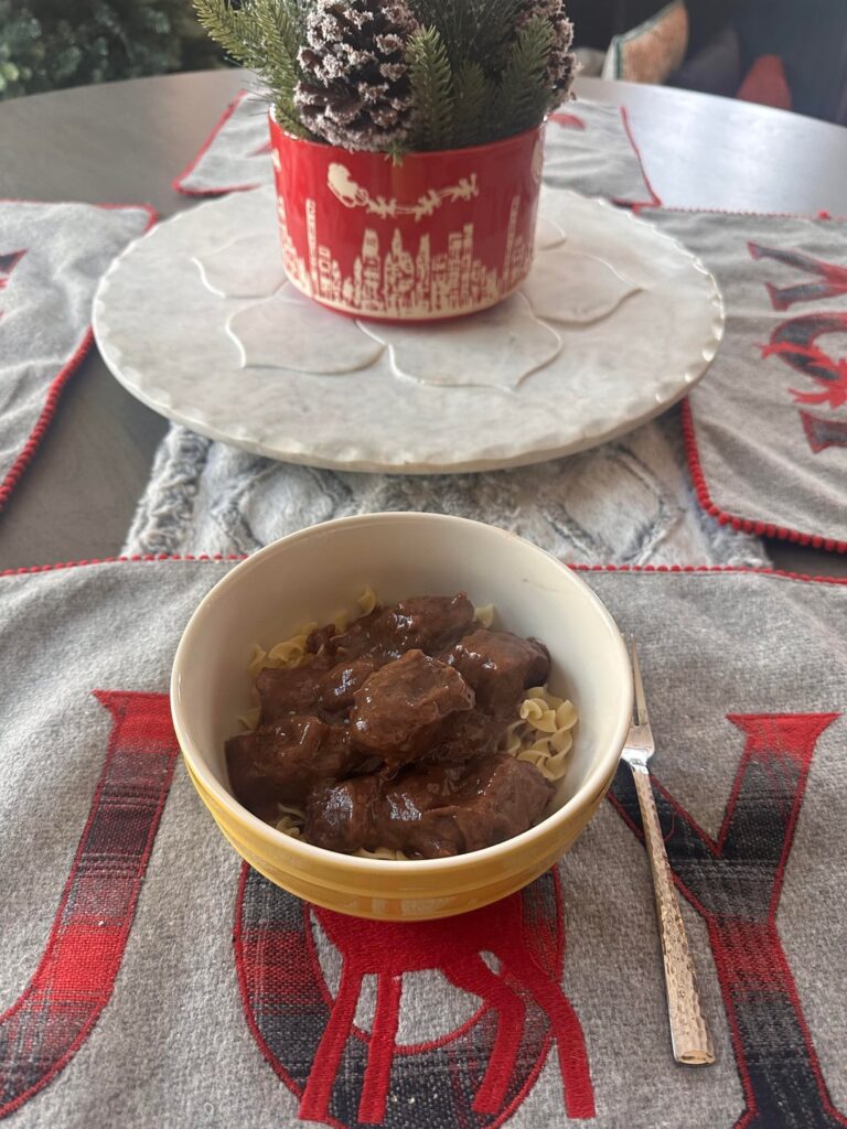 Beef Tips & Gravy. (Costco beef tips) Beef Tips & Gravy. (Costco beef tips)