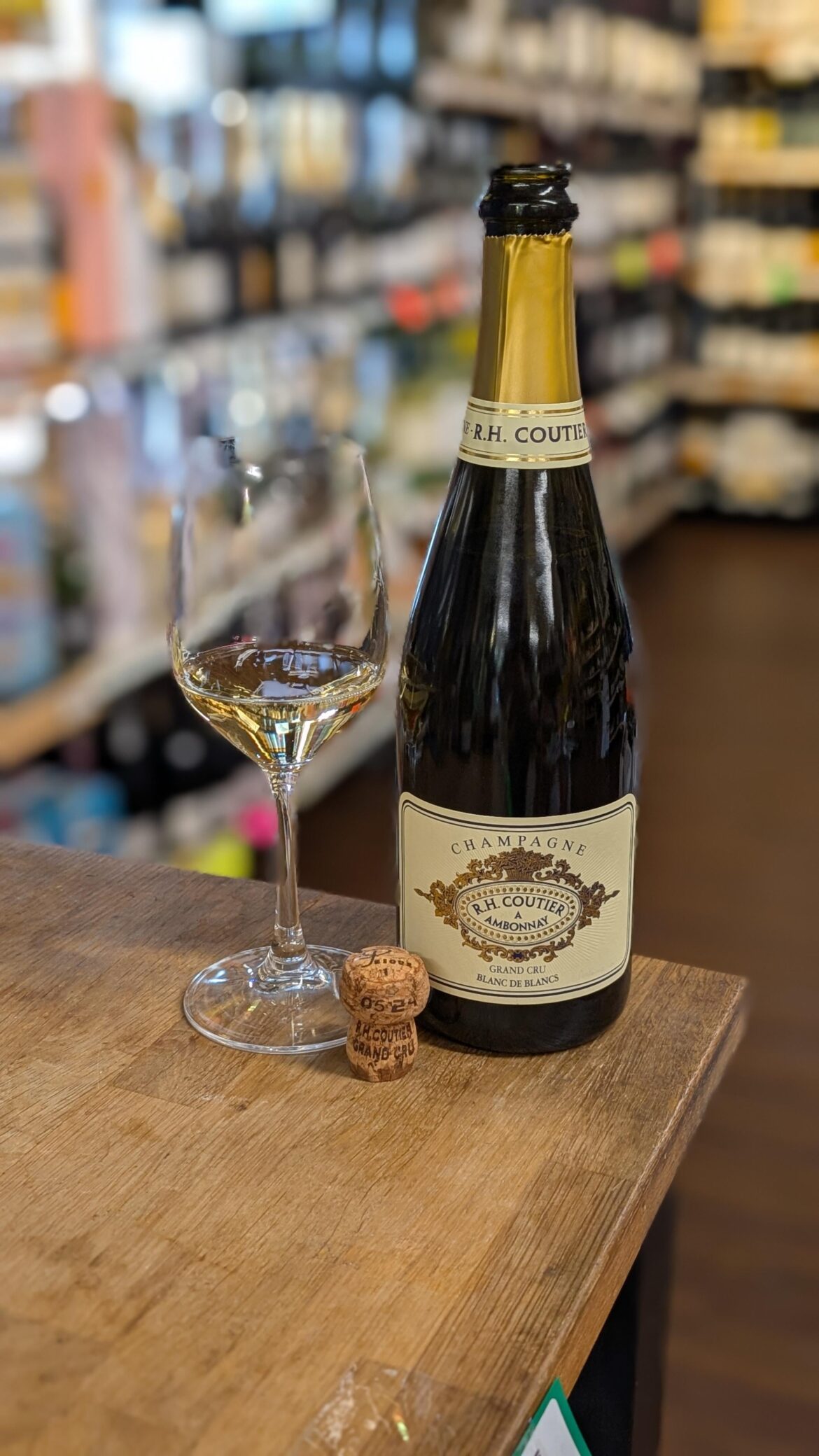 Popping a bottle at 10:30 AM to celebrate the final F1 race