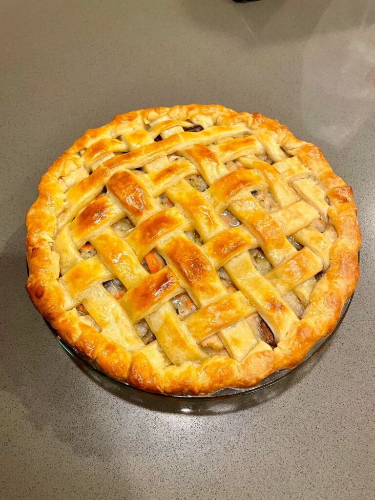 Chicken pot pie from scratch