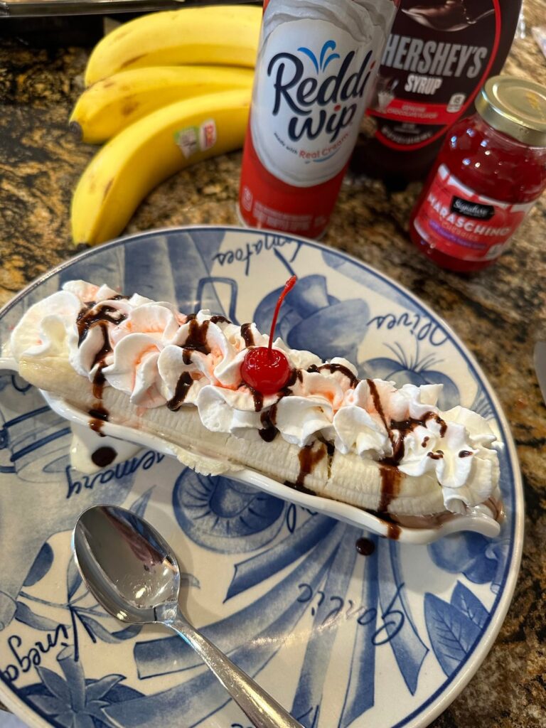 Triple Ice Cream Flavors- Banana Split- Too Simple?