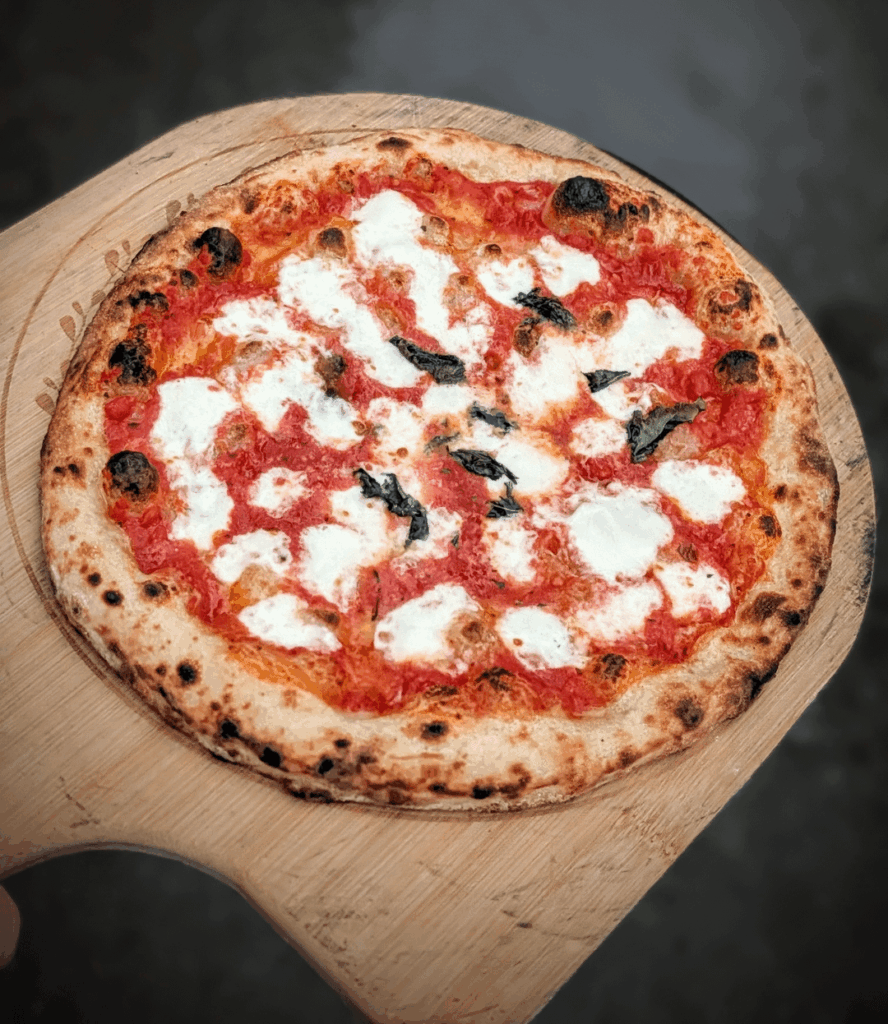 One beautiful pizza… One beautiful pizza...