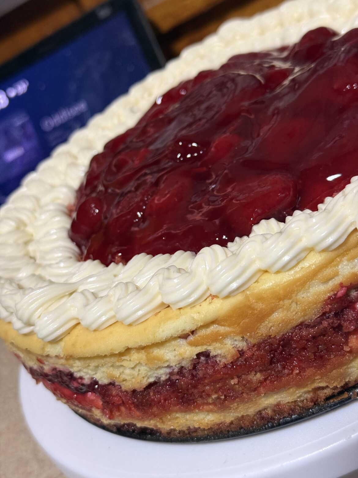 Strawberry Crunch Cheesecake