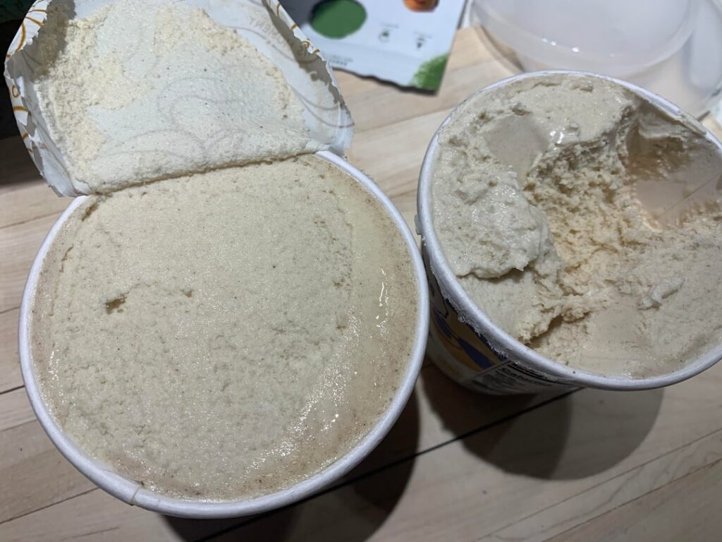 My Hagen Dazs vanilla bean looks more brown when it’s normally white and taste icier than creamy - formula change?