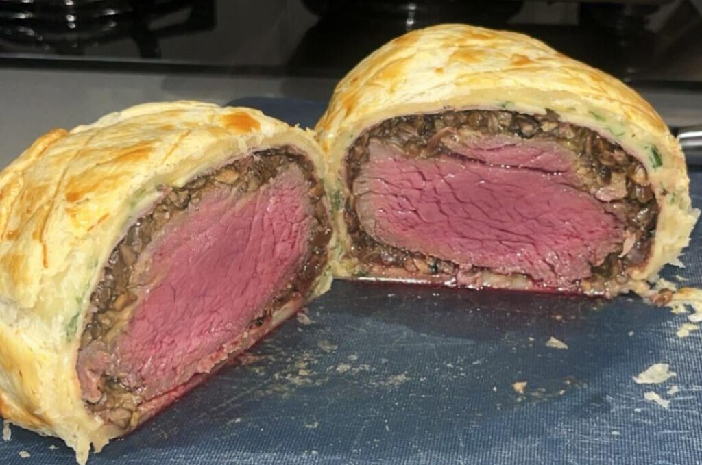 First attempt at a wellington (christmas practice)