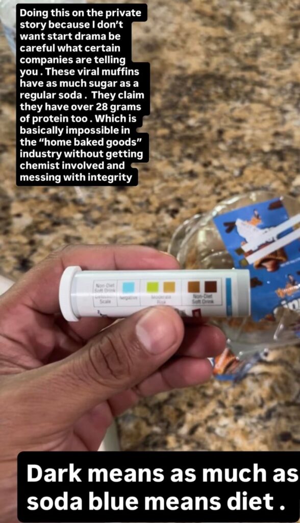 Buffin muffins in lying