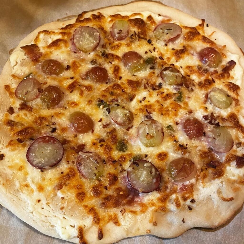 Pickled Grapes and Bacon