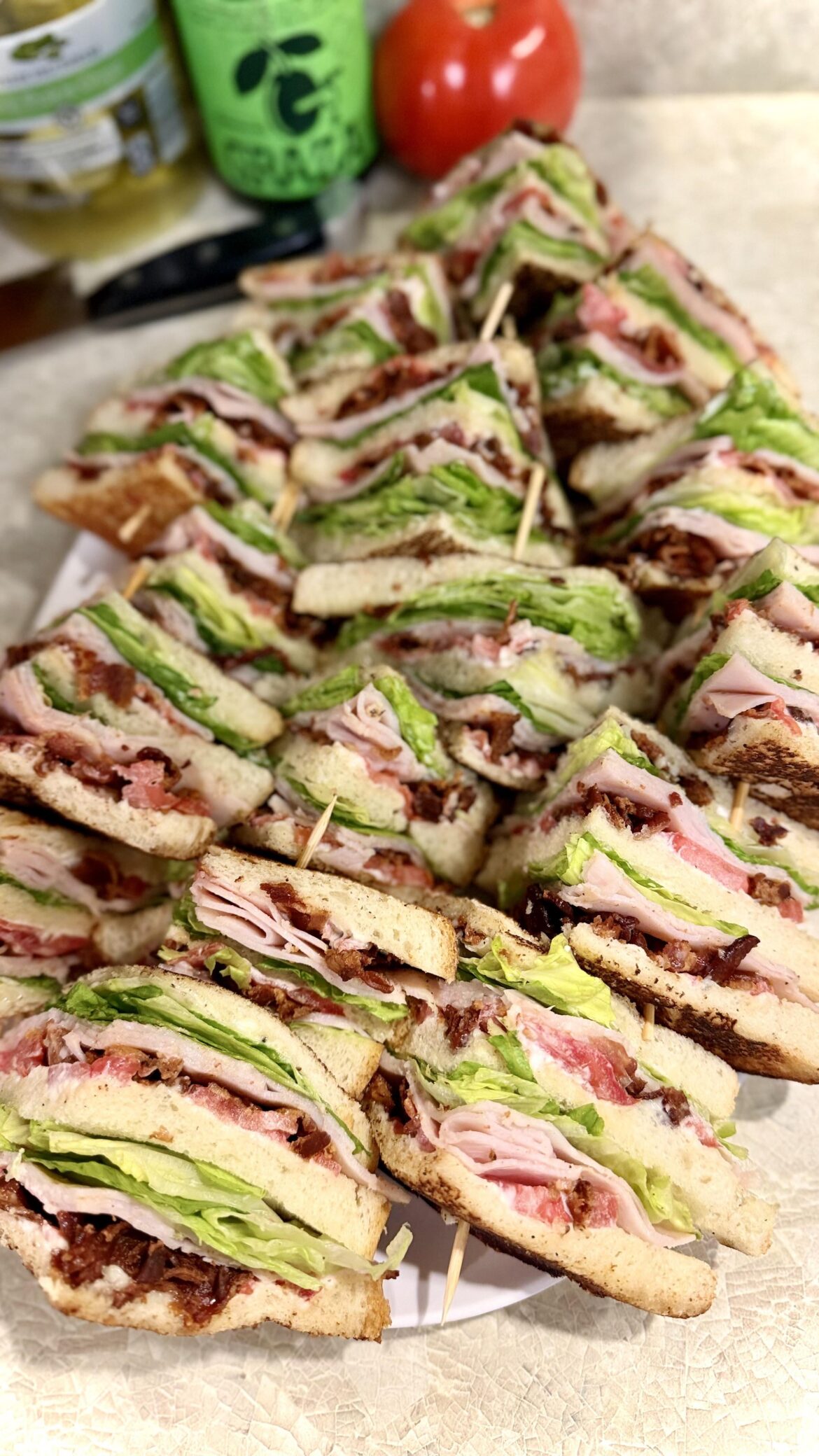 Homemade Turkey Clubs