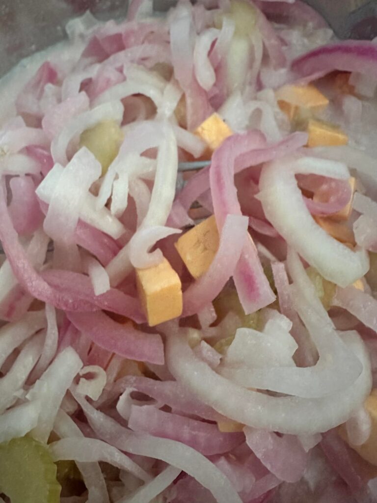 I call this “Everything but the Garden” salad 😂