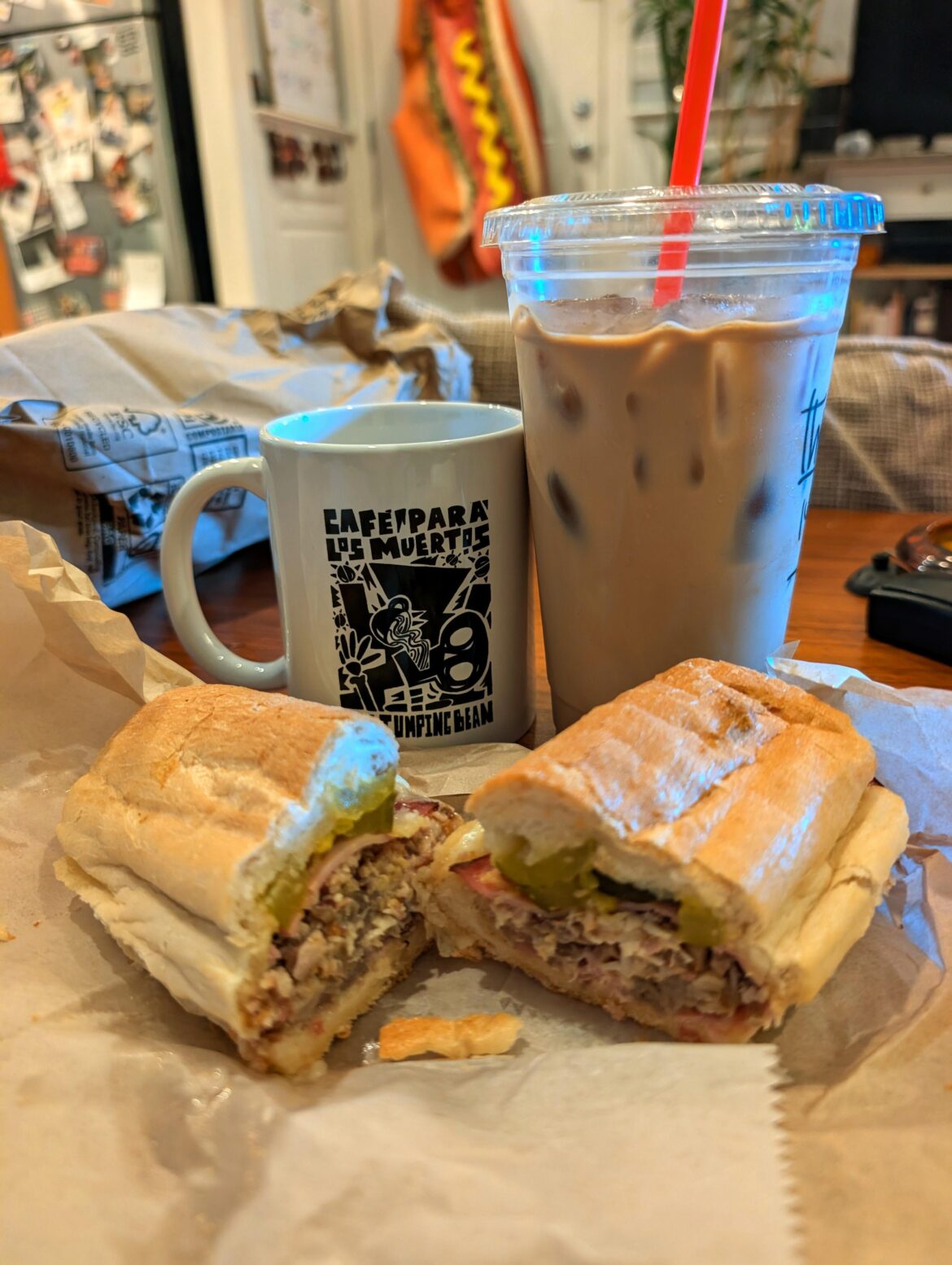 Free mug at Cafe Jumping Bean!