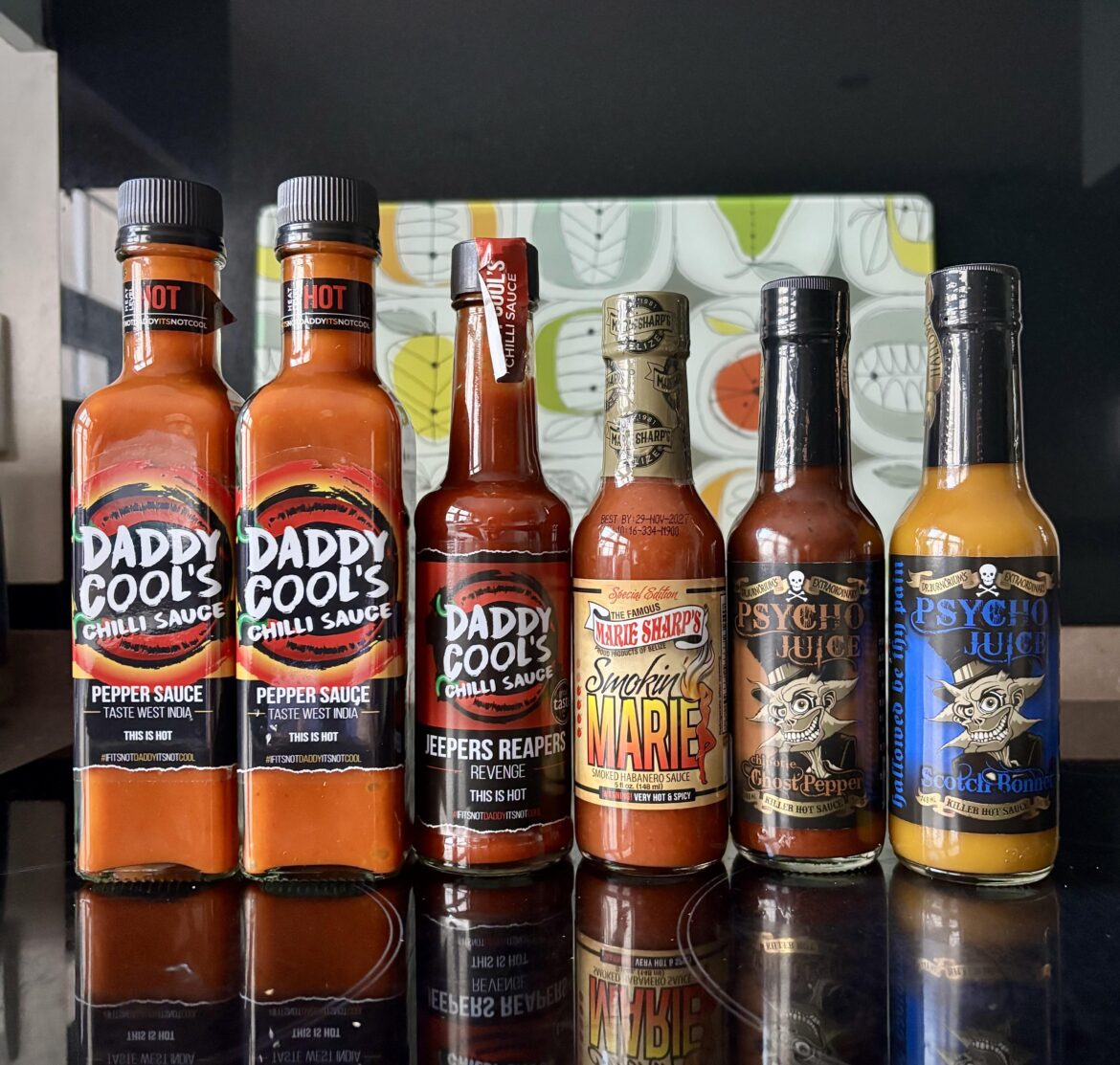 Today’s delivery from              The Hotsauce Emporium