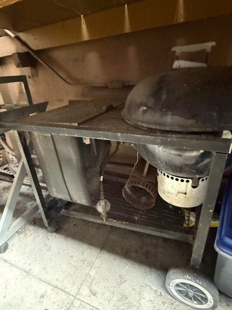 Thinking of pulling out this old grill and using it