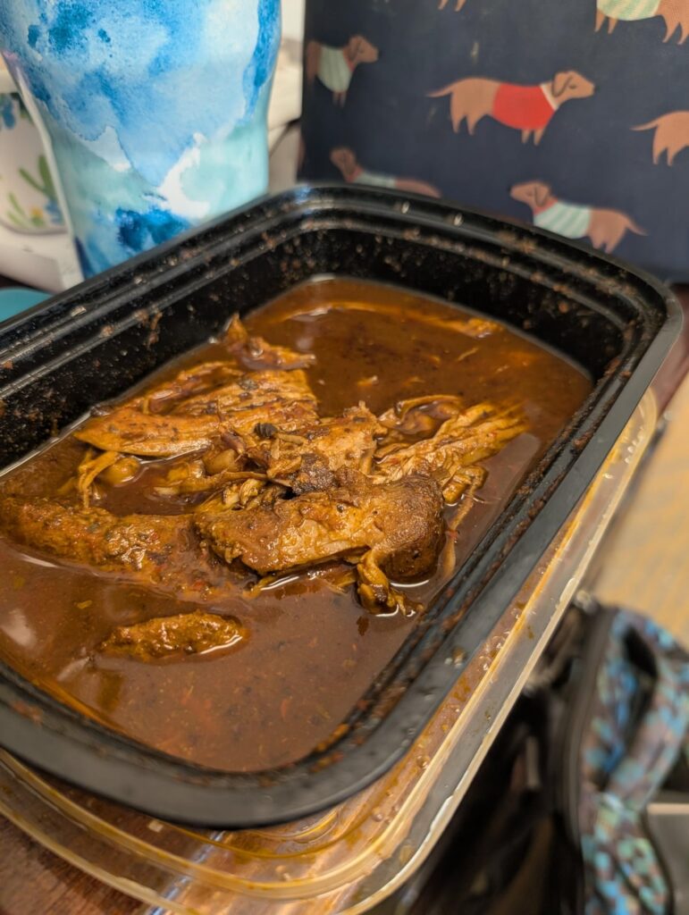 Turkey Pozole, Egg White Cups, Tejocotes Dulces, and Strawberry Rhubarb Hand Pies