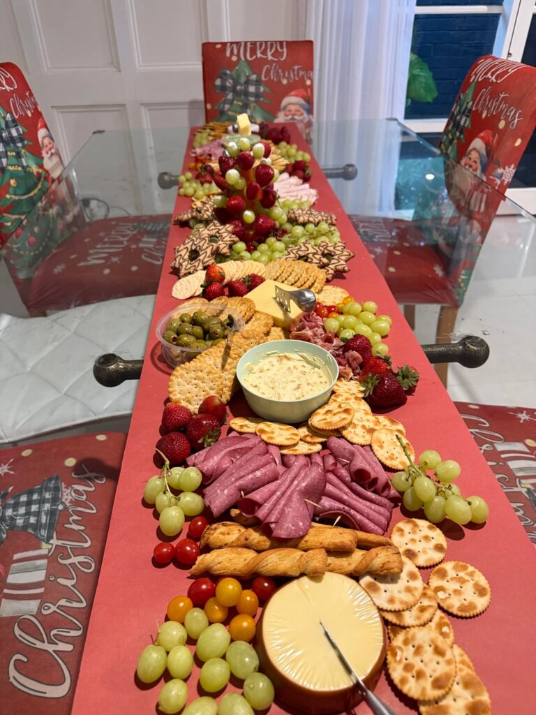 Put this together for a small gathering at our house for Christmas