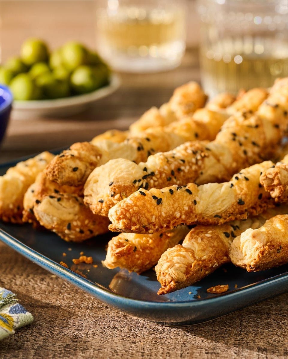 easter appetizers cheese straws