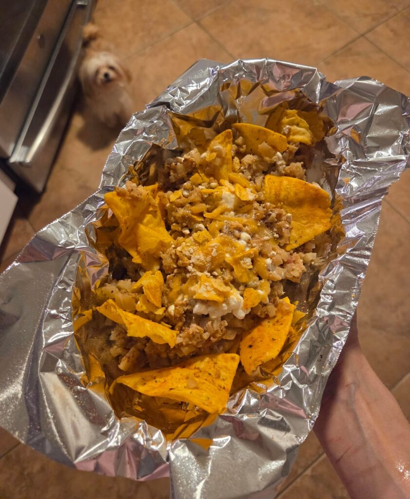 2 "volume nacho" attempts with Quest chips!