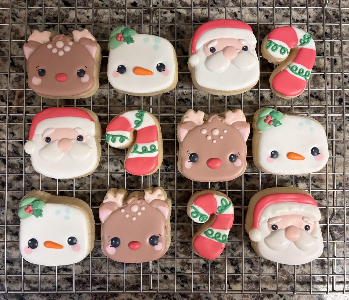My last Christmas cookies of the season