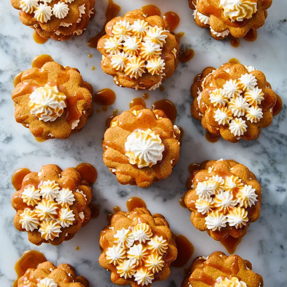 mini no bake gingerbread icebox cakes