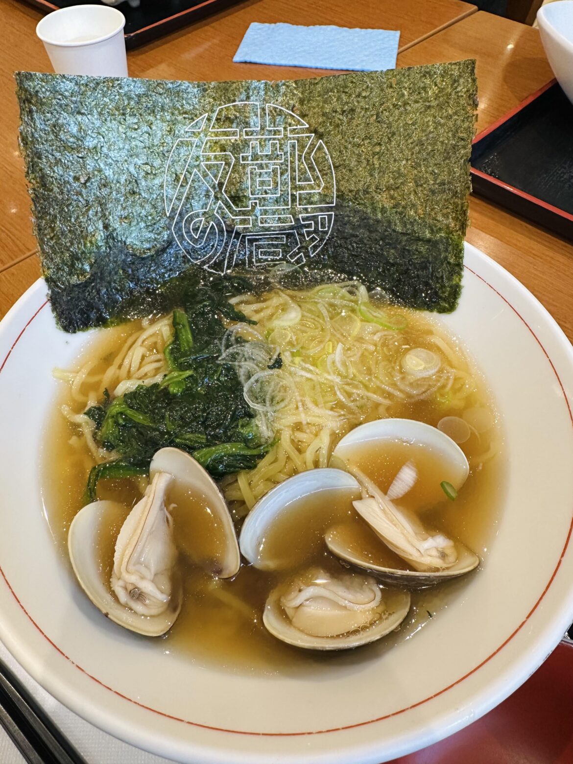 Clam ramen