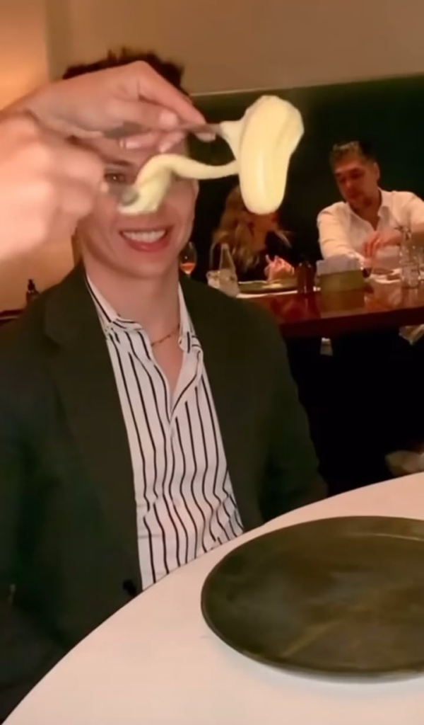 His face reveals everything