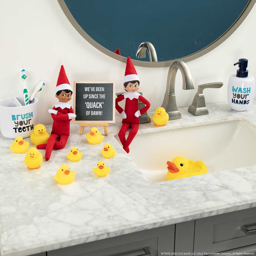 funny elf on the shelf ideas