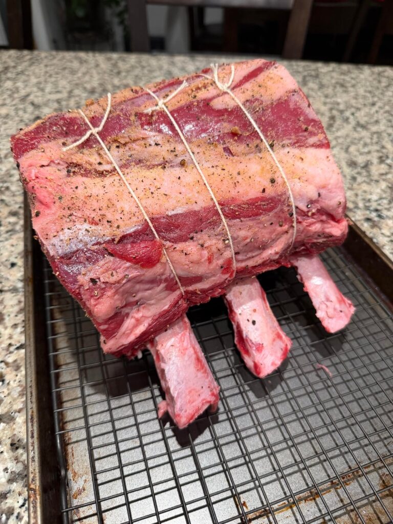 Christmas Eve - Rib Roast!