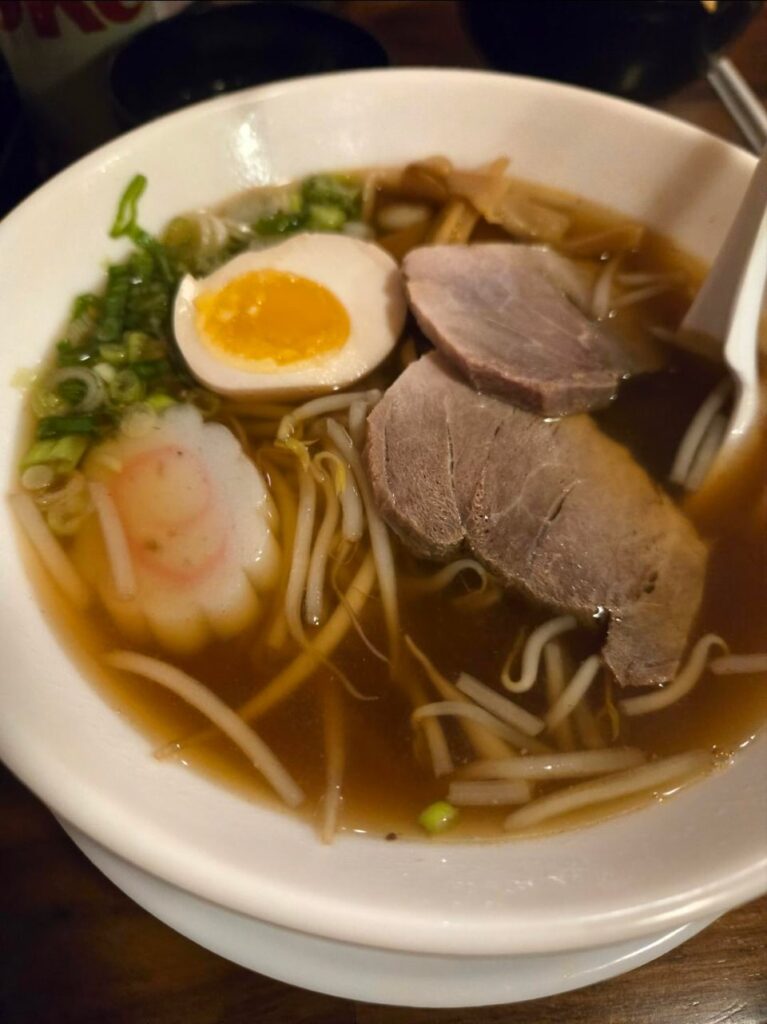 Ramen and Tenshin Chahan Ankake at Kouraku