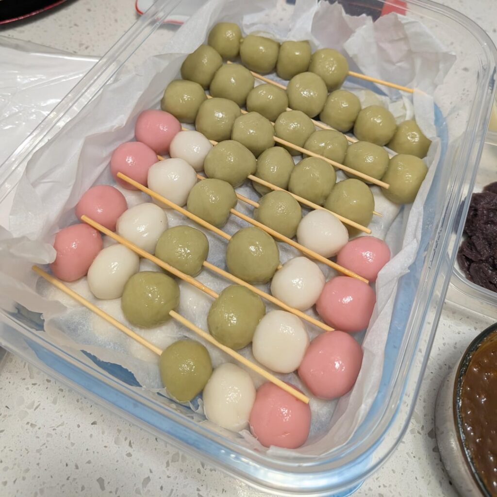 I woke up today and decided to master dango making