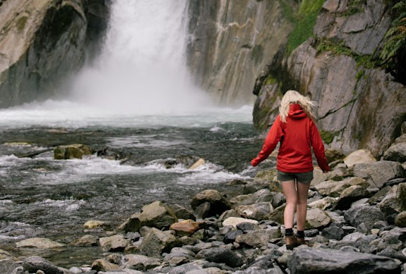 The scenic route … New Zealand’s Milford Track.