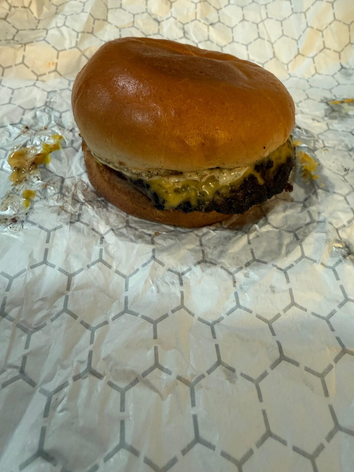 “Single Dan” Burger from Ragadan in Uptown Chicago