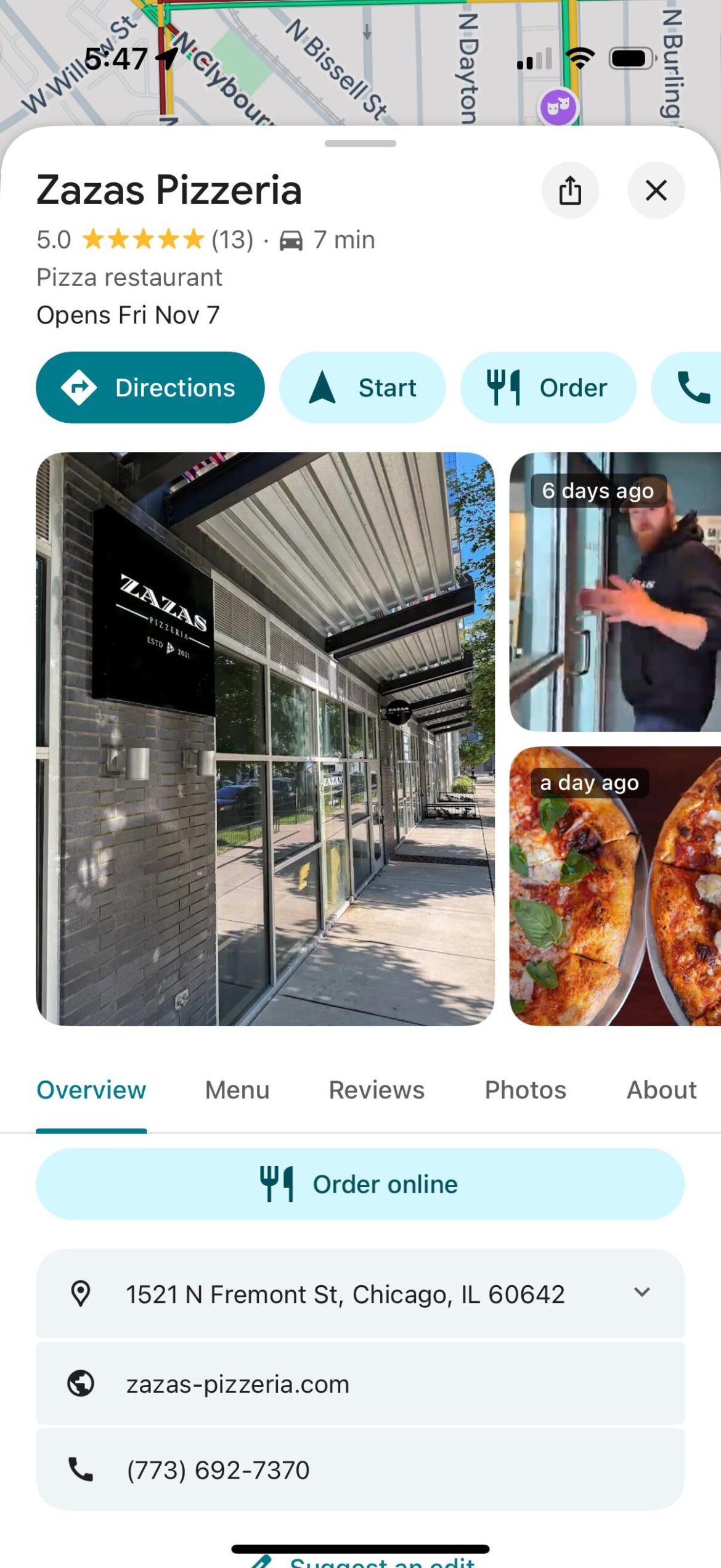 New Zazas pizza shopfront opening in LP on 11/7!!!!