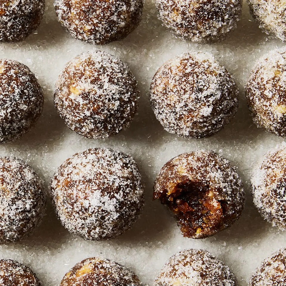 sugared balls of sugar plums