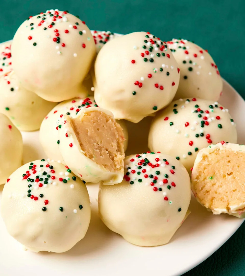 sugar cookie truffles delishcom