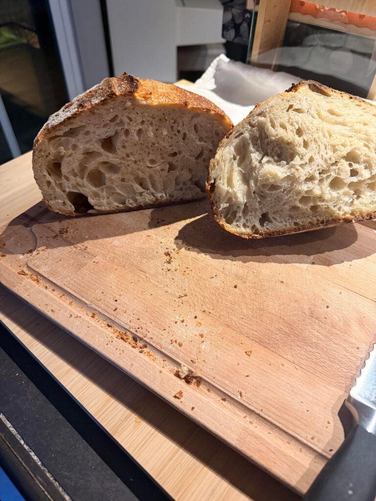 After who knows how many failures, I finally have my first successful loaf!