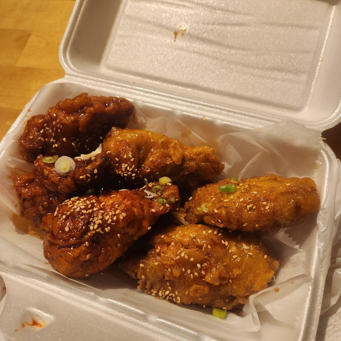 Korean Fried Wings at Hola Seoul in Ann Arbor, MI