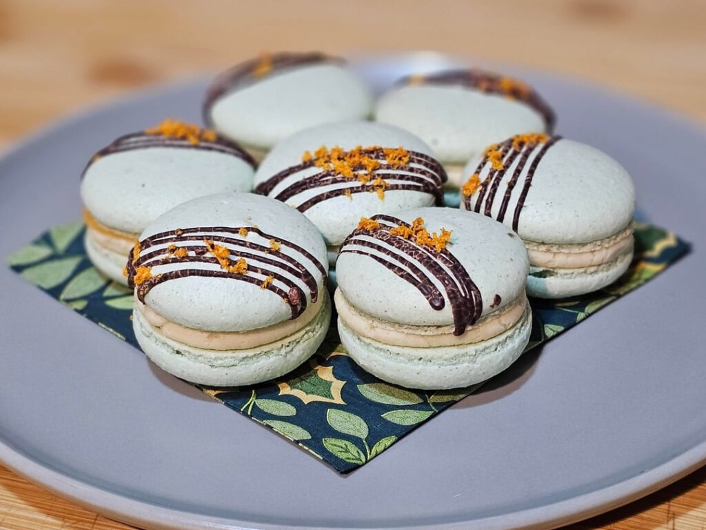 My Christmas Macarons